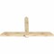 Ekena Millwork Eugene Rough Sawn Timber Gable Bracket, Douglas Fir, 84"W x 42"H x 4"D x 6"F, 12/12 Pitch GBW084X42X0406EUG00RDF - alternate 4